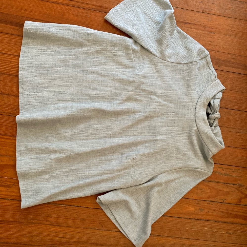 Anthropologie tie blouse